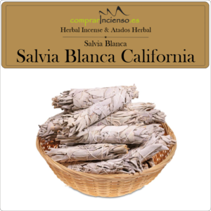 Atado de Salvia Blanca & SweetGrass ( Hierba Dulce ) - CompraIncienso