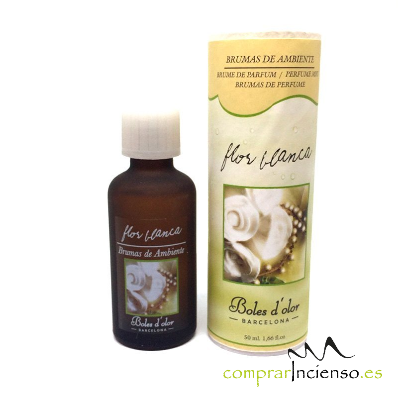 Brumas Ambientes Boles d´Olor 50 ml. Flor Blanca - CompraIncienso