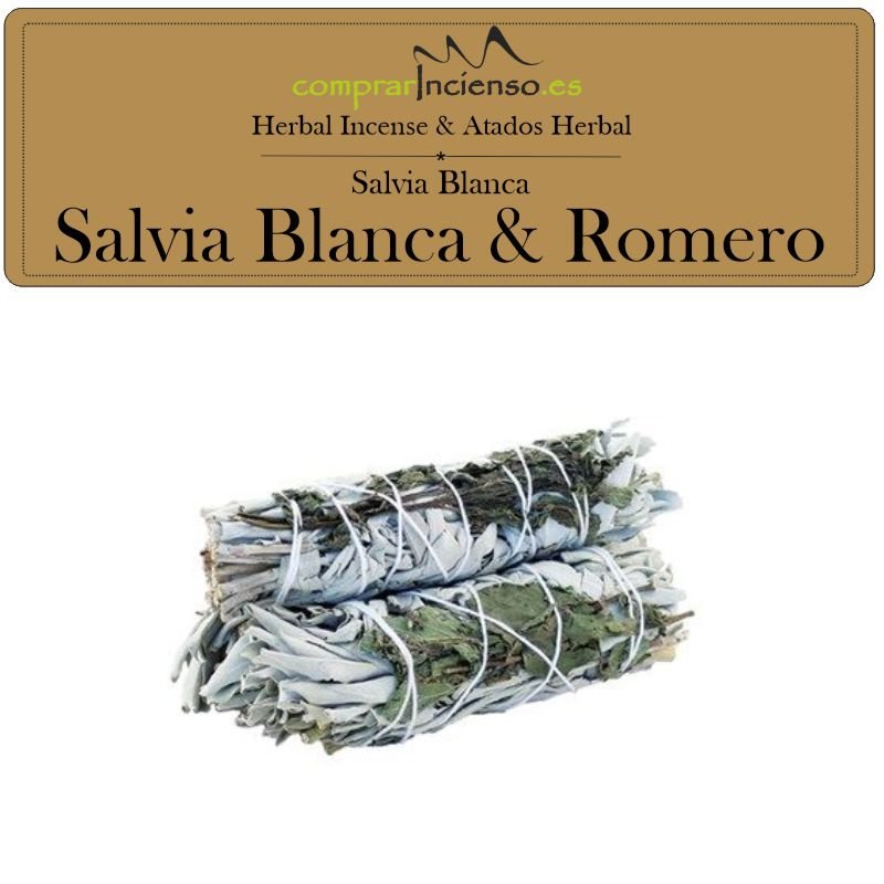 Atado de Salvia Blanca & Romero - CompraIncienso